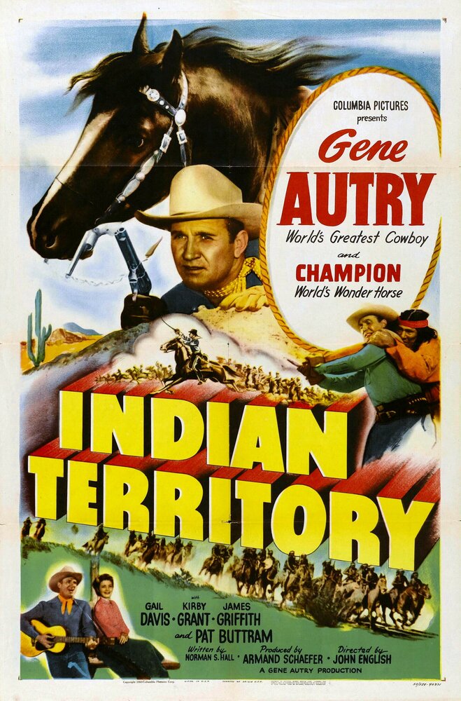 Индейская резервация (1950) постер